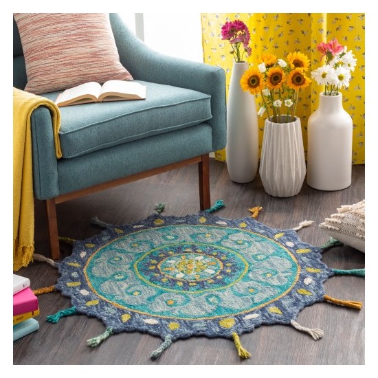 Surya Bonifate BFT-1029 3' Round Rug