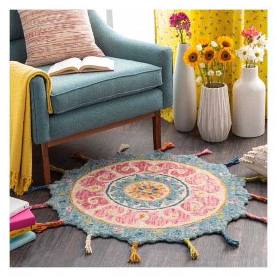 Surya Bonifate BFT-1031 5' Round Rug