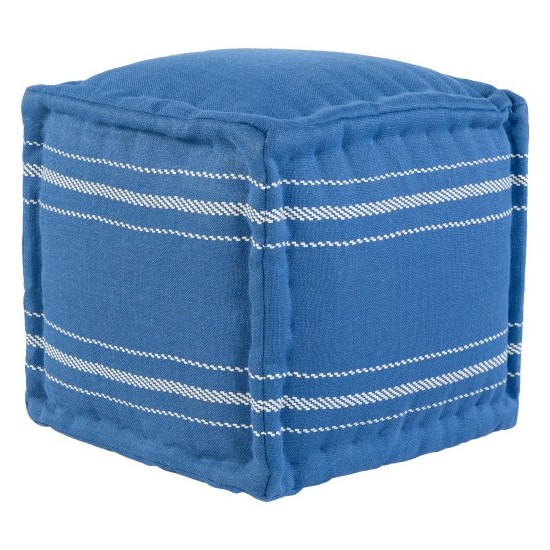 Surya Bande BDE-002 18"H x 16"W x 16"D Pouf