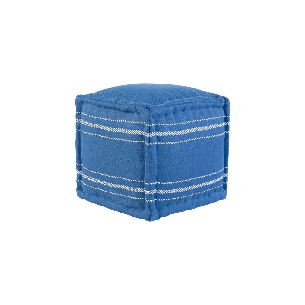 Surya Bande BDE-002 18"H x 16"W x 16"D Pouf