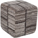 Surya Jacqueline JCQ-004 16"H x 16"W x 16"D Pouf