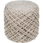 Surya Yukon YKN-001 18"H x 16"W x 16"D Pouf