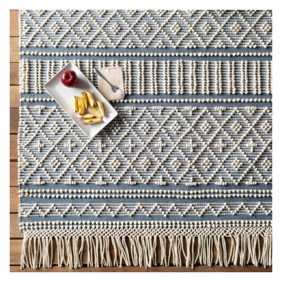 Surya Farmhouse Tassels FTS-2301 2'6" x 8' Rug