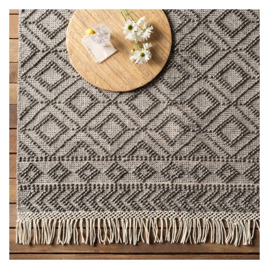Surya Farmhouse Tassels FTS-2302 2'6" x 8' Rug