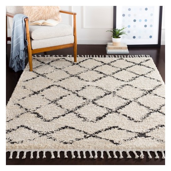 Surya Berber Shag BBE-2300 6'7" x 9' Rug