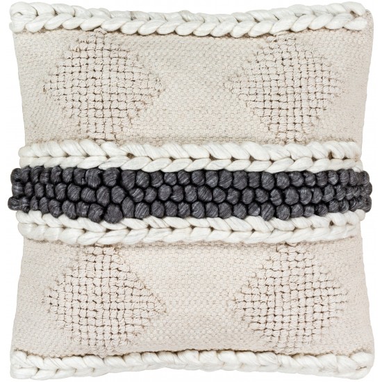 Surya Anton NTO-002 22" x 22" Pillow Cover