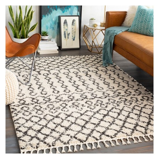 Surya Berber Shag BBE-2309 2' x 2'11" Rug