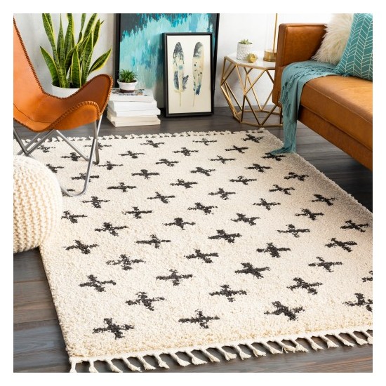 Surya Berber Shag BBE-2310 2' x 2'11" Rug