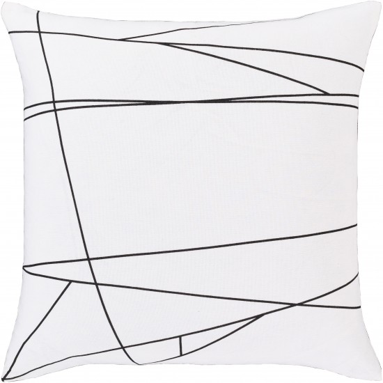 Surya Graphic Punch GPC-003 18" x 18" Pillow Cover