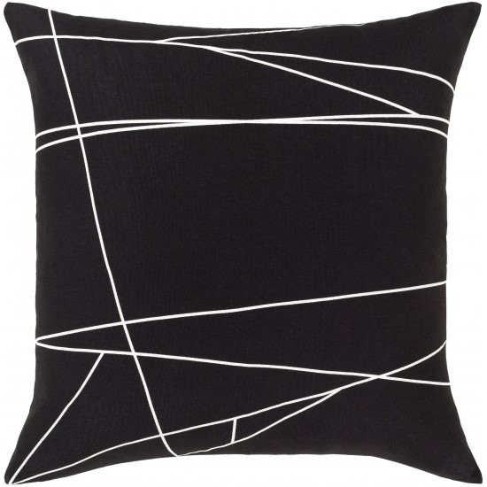 Surya Graphic Punch GPC-004 18" x 18" Pillow Cover