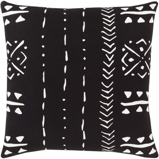 Surya Mud Cloth MDC-002 18" x 18" Pillow Cover