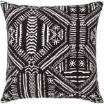 Surya Mud Cloth MDC-004 18" x 18" Pillow Cover