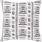 Surya Mud Cloth MDC-005 18" x 18" Pillow Cover