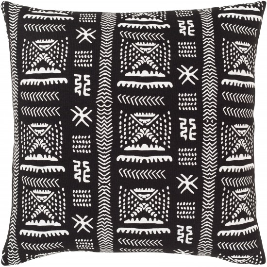 Surya Mud Cloth MDC-006 18" x 18" Pillow Cover