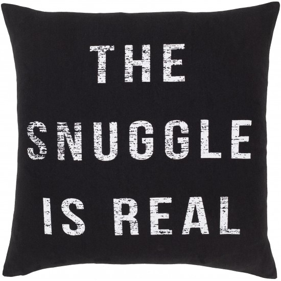 Surya Typography ST-117 18" x 18" Pillow Cover