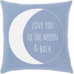 Surya Typography ST-118 18" x 18" Pillow Cover