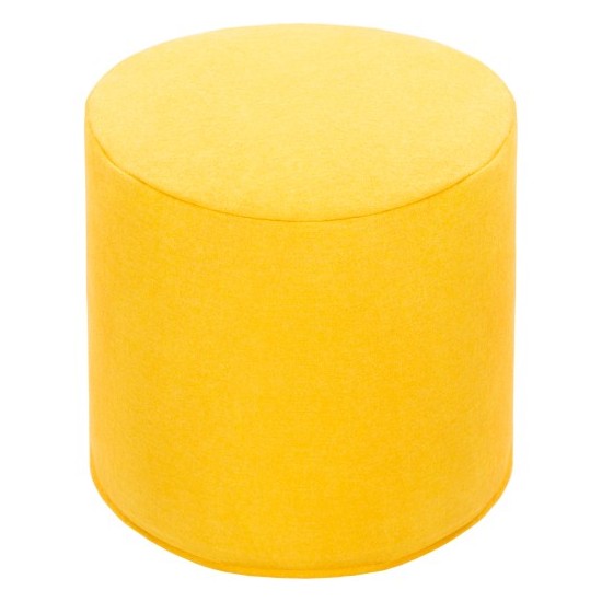 Surya Shane SAPF-002 14"H x 30"W x 30"D Pouf