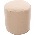 Surya Shane SAPF-004 17"H x 17"W x 17"D Pouf