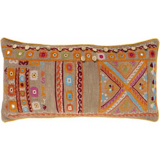 Surya Bangalore BGL-001 14" x 32" Pillow Cover