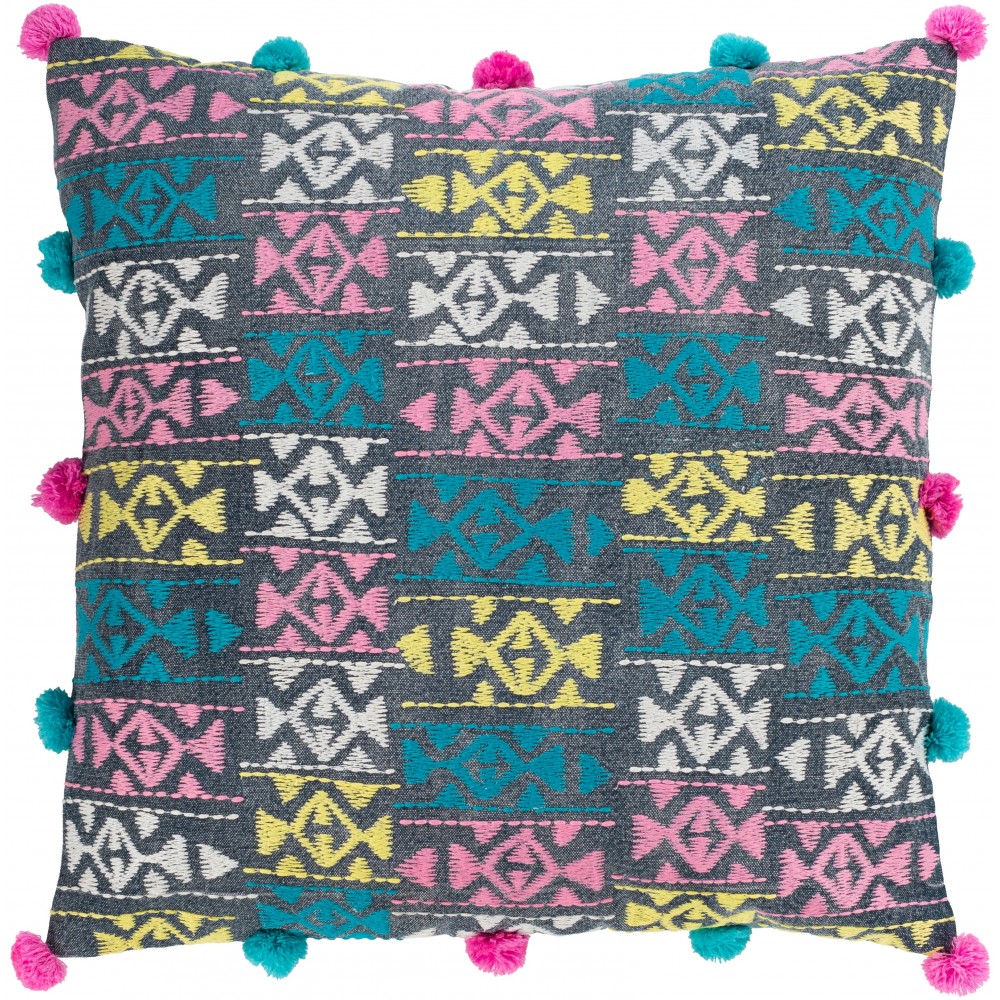 Surya Kiko KKO-002 22" x 22" Pillow Cover