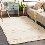 Surya Farmhouse Neutrals FLS-2300 5' x 7'6" Rug