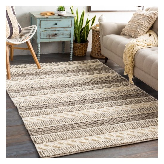 Surya Farmhouse Neutrals FLS-2301 2' x 3' Rug