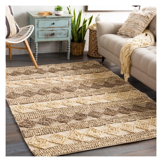 Surya Farmhouse Naturals FNS-2302 5' x 7'6" Rug