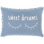 Surya Dreamy DRM-003 12" x 18" Pillow Cover