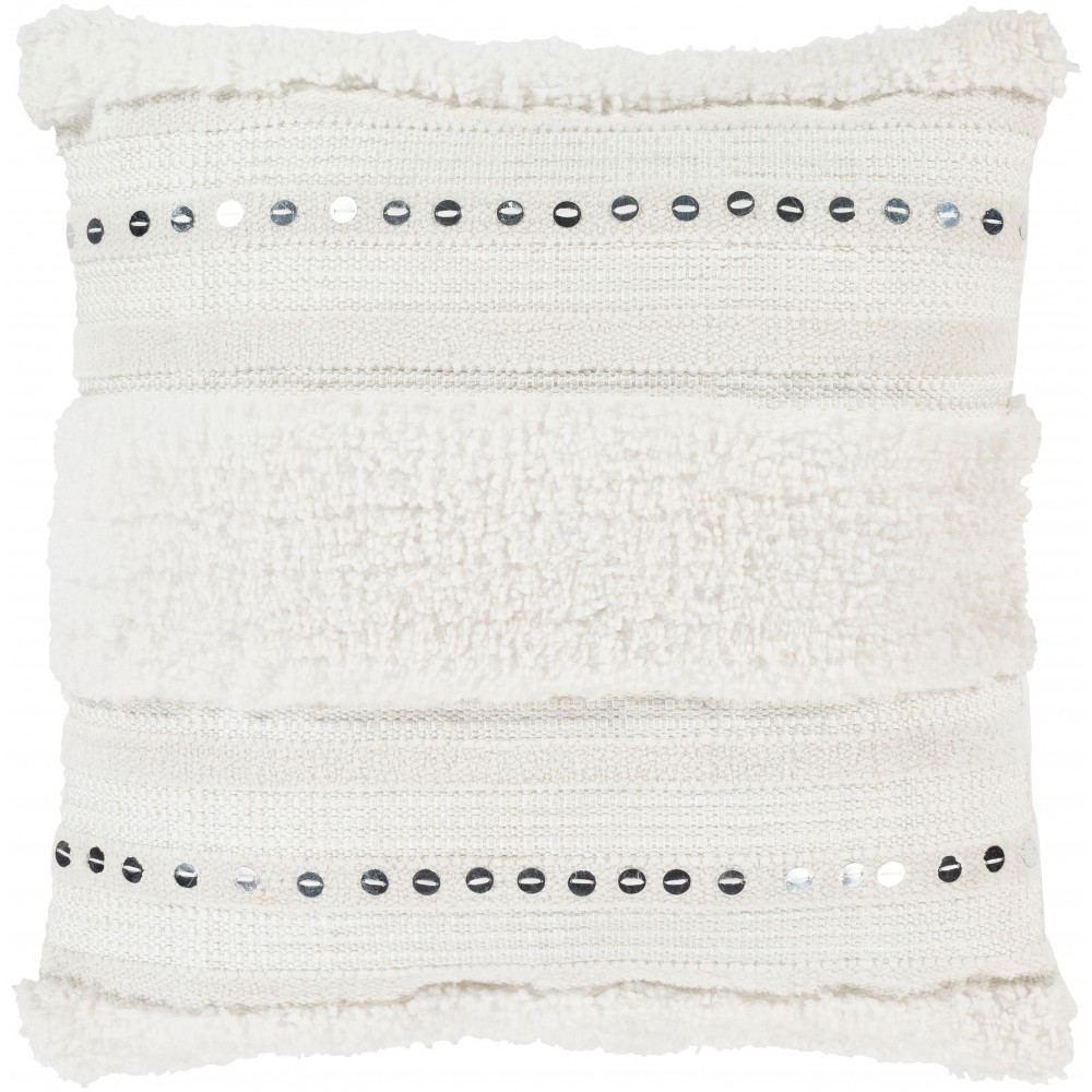 Surya Handira HDR-001 22" x 22" Pillow Cover
