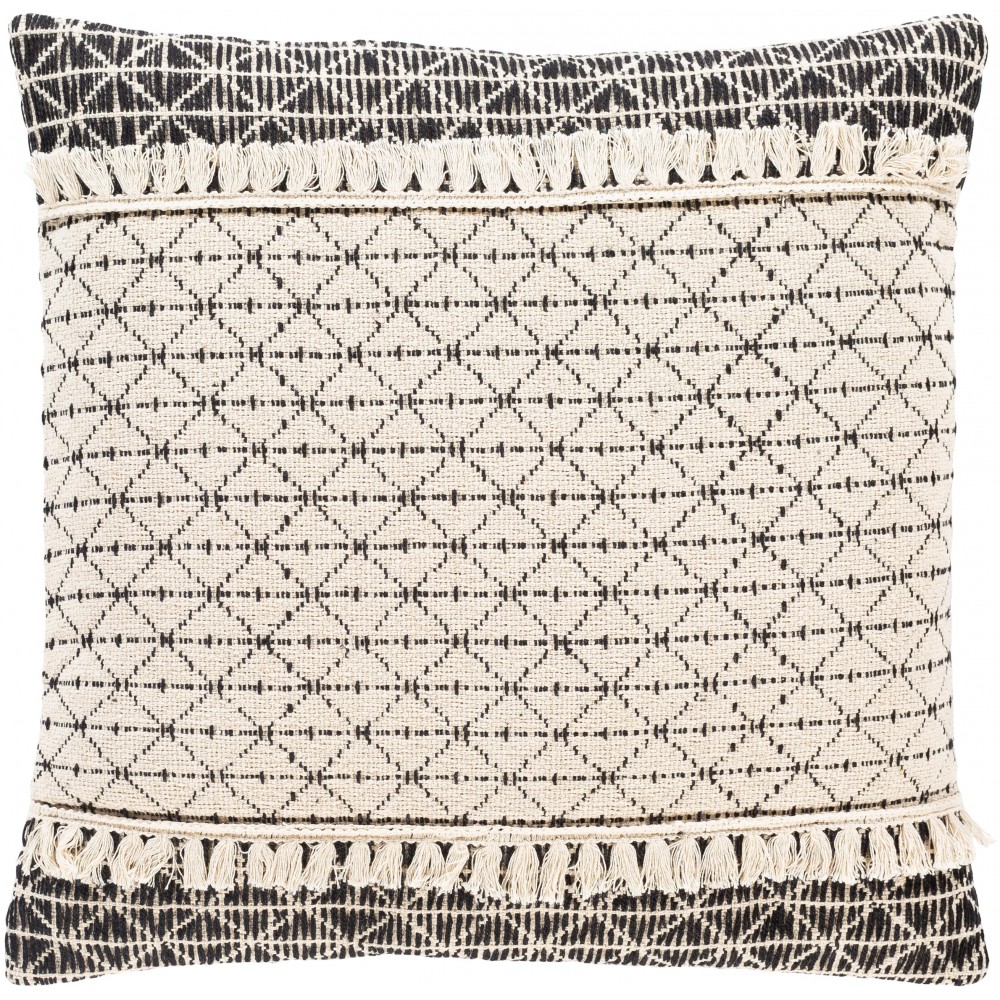 Surya Justine JTI-001 22" x 22" Pillow Cover Surya Justine JTI-001 22" x 22" Pillow Cover