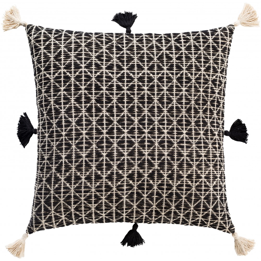 Surya Justine JTI-002 22" x 22" Pillow Cover Surya Justine JTI-002 22" x 22" Pillow Cover