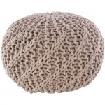 Surya Malmo MLPF-013 14"H x 20"W x 20"D Pouf