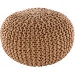 Surya Malmo MLPF-008 14"H x 20"W x 20"D Pouf