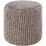 Surya Prado POPF-002 16"H x 18"W x 18"D Pouf