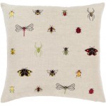 Surya Nature Study NTS-003 18" x 18" Pillow Cover