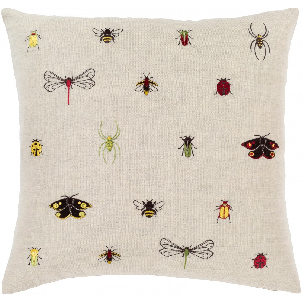 Surya Nature Study NTS-003 18" x 18" Pillow Cover