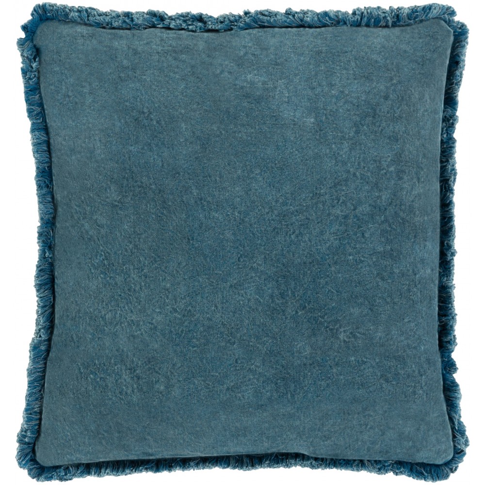 Surya Washed Cotton Velvet WCV-002 18" x 18" Pillow Cover Surya Washed Cotton Velvet WCV-002 18" x 18" Pillow Cover