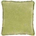 Surya Washed Cotton Velvet WCV-004 18" x 18" Pillow Cover