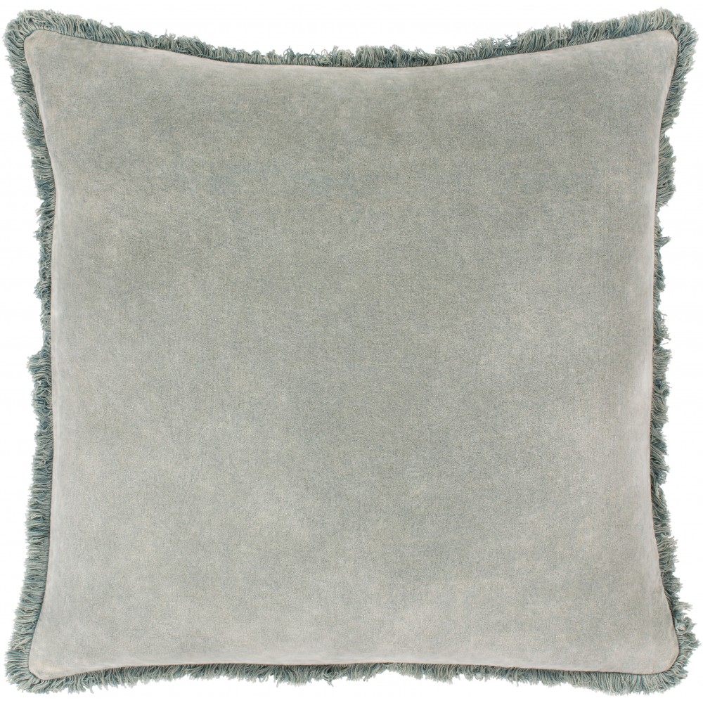 Surya Washed Cotton Velvet WCV-005 20" x 20" Pillow Cover Surya Washed Cotton Velvet WCV-005 20" x 20" Pillow Cover