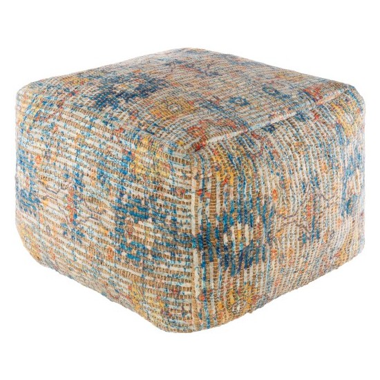 Surya Coventry CNPF-002 14"H x 20"W x 20"D Pouf