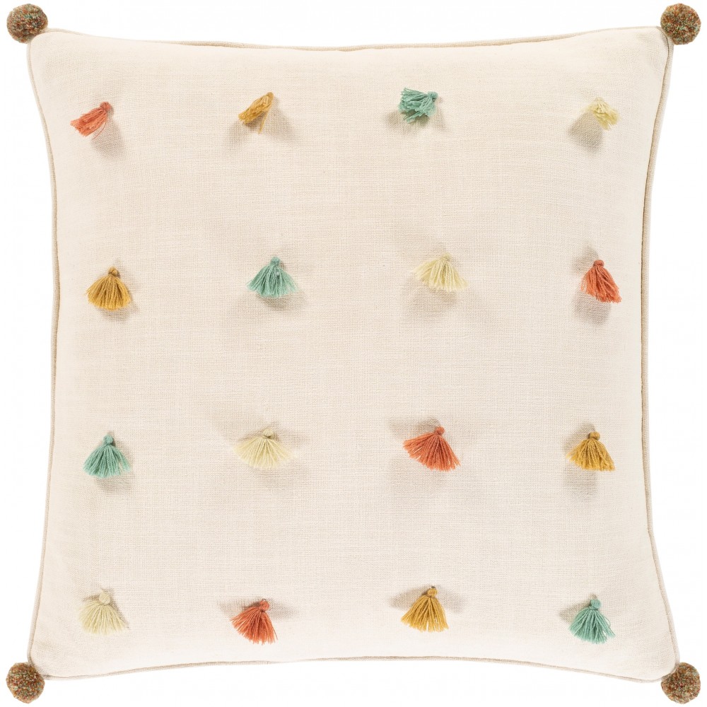 Surya Byron Bay BRB-001 20" x 20" Pillow Cover Surya Byron Bay BRB-001 20" x 20" Pillow Cover