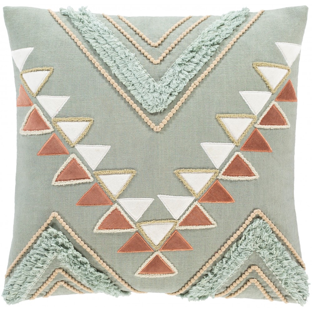 Surya Bisbee BSB-001 18" x 18" Pillow Cover Surya Bisbee BSB-001 18" x 18" Pillow Cover