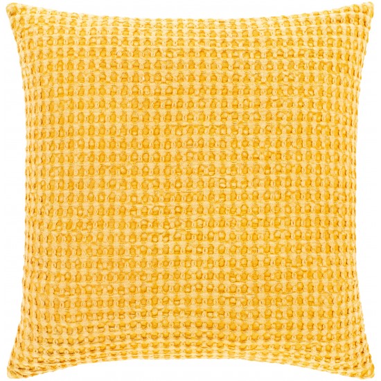 Surya Waffle WFL-005 22" x 22" Pillow Cover