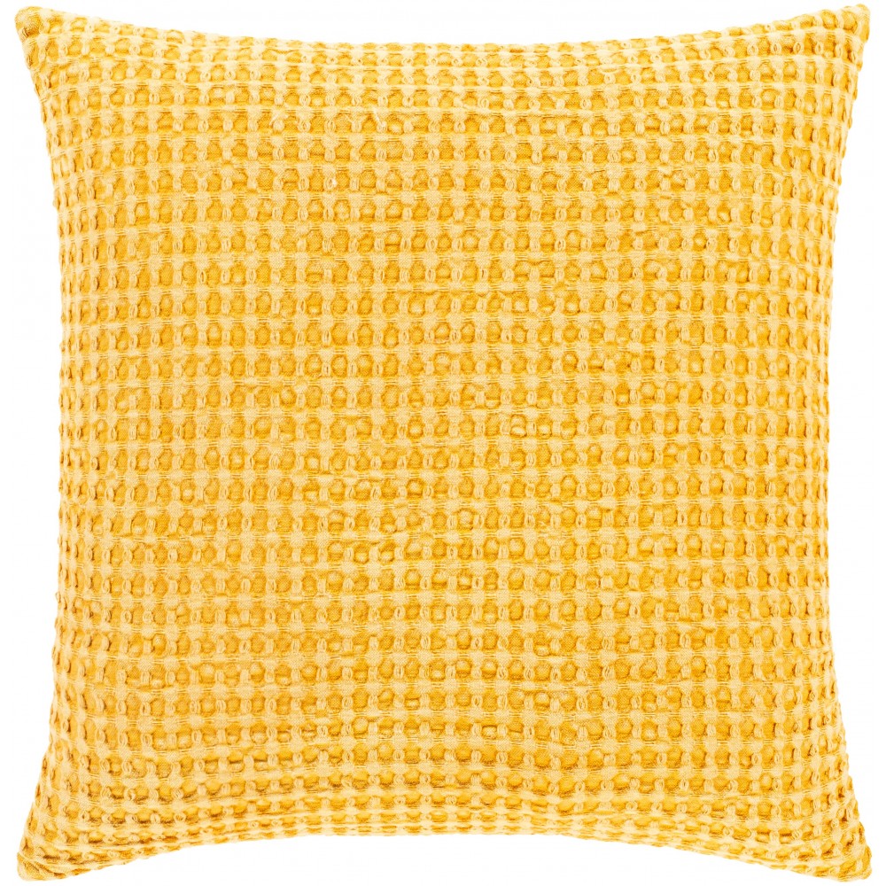 Surya Waffle WFL-005 22" x 22" Pillow Cover Surya Waffle WFL-005 22" x 22" Pillow Cover