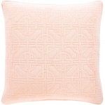 Surya Quilted Cotton Velvet QCV-001 18" x 18" Pillow Cover