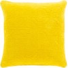 Surya Quilted Cotton Velvet QCV-003 20" x 20" Pillow Cover