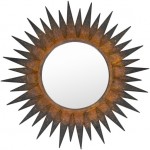 Surya Flare FAE-001 36"H x 36"W Mirror