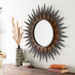 Surya Flare FAE-001 36"H x 36"W Mirror