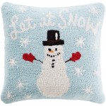 Surya Winter WIT-019 20" x 20" Pillow Cover