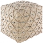 Surya Anders ARPF-001 18"H x 18"W x 18"D Pouf